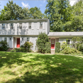 1970 4 bedroom center hall colonial whole house renovation BEFORE