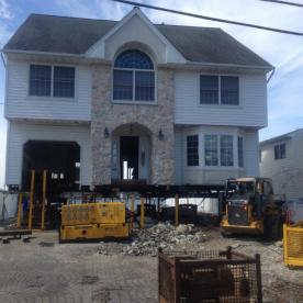 House elevation lifting