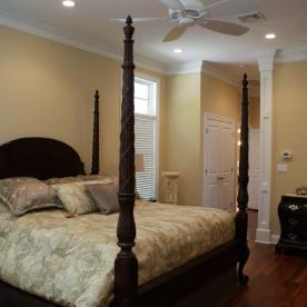 Master Bedroom suite with custom molding