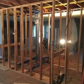 Removing structural walls with specially engineered flush girder